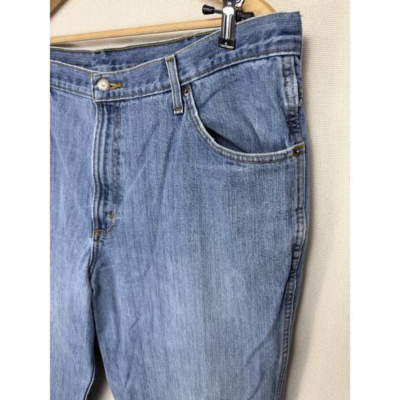 Cinch Jeans Men's Size 42 x 34 Denim 5 Pocket Western Work Jeans Distressed - Picture 4 of 16